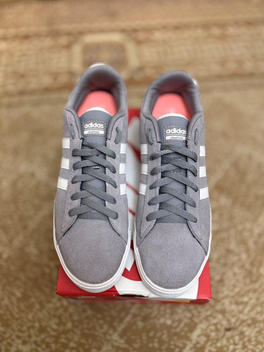 Adidas Courtpoint gris blanc chaussures neuves