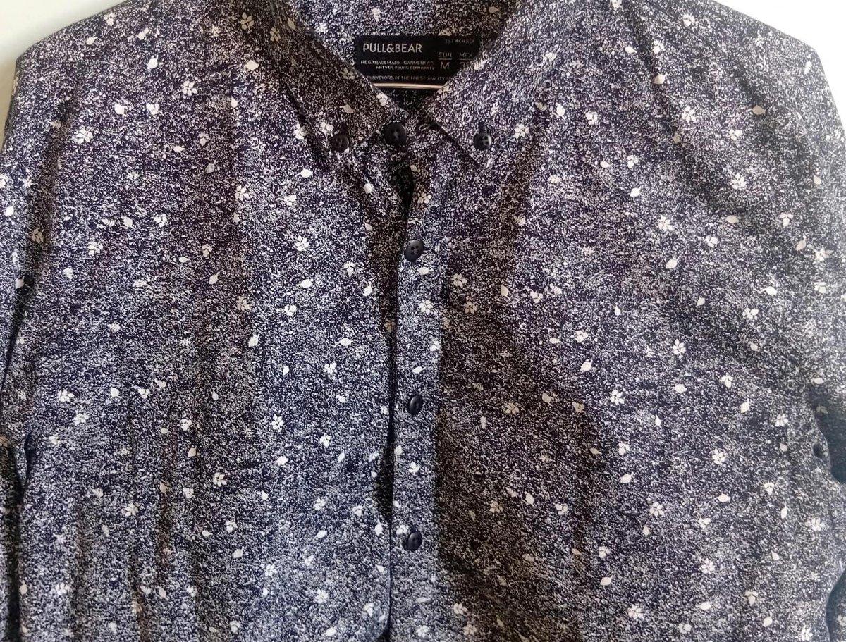 Chemise Pull and Bear à motif floral, taille M